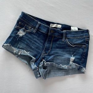 Abercrombie & Fitch Distressed Jean Shorts